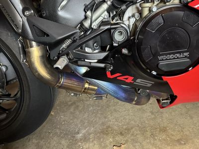 Akrapovic Titanium Exhaust System for Ducati Panigale V4 S