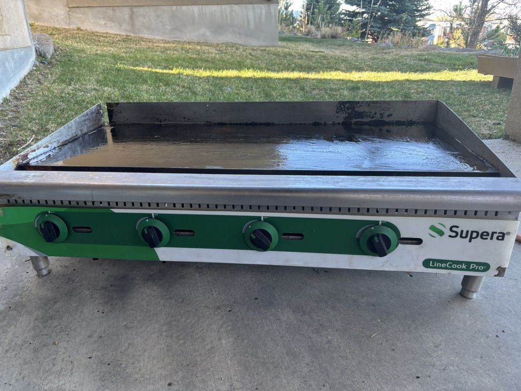 Commercial Flat Top Griddle Heavy Duty
