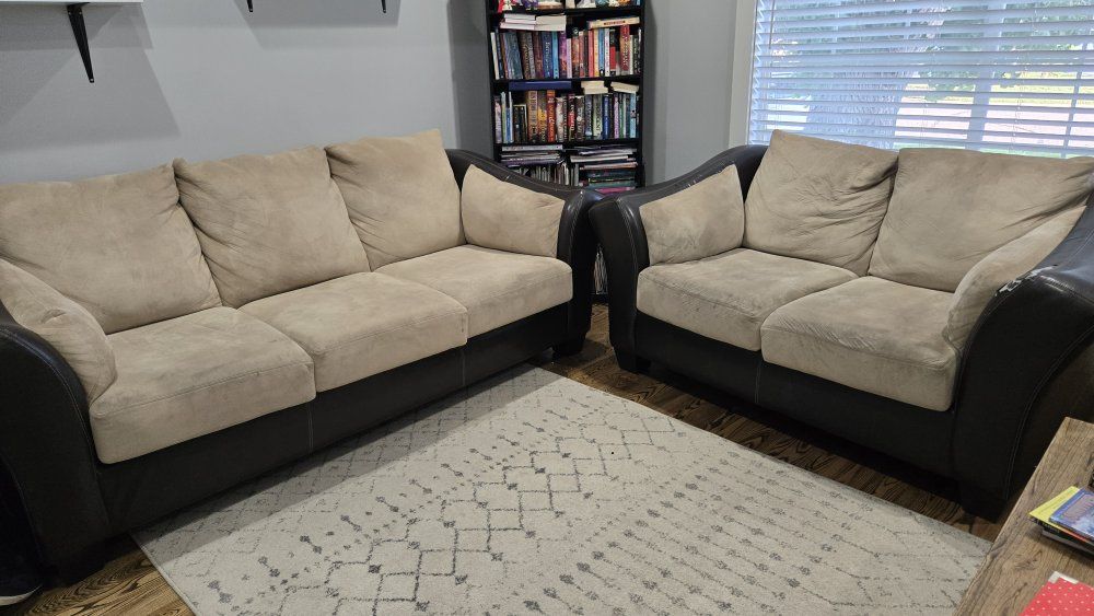 3 Seater Couch and 2 Seater Love Seat
