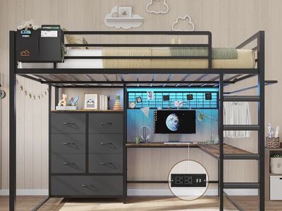 Full loft bed