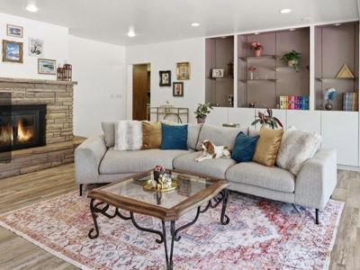 FREE - Large Scandinavian Designs Sectional Couch / Sofa with Chaise section - priced to sell!
