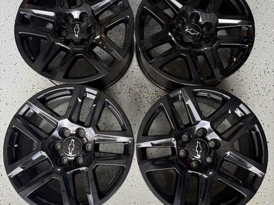 Chevy Trail Boss 20” OEM Takeoff Wheels – Set of 4