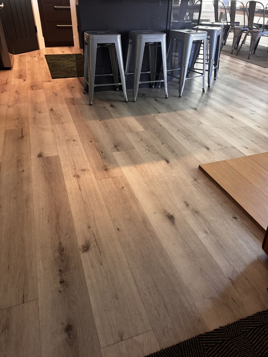 Vinyl Piece together floor