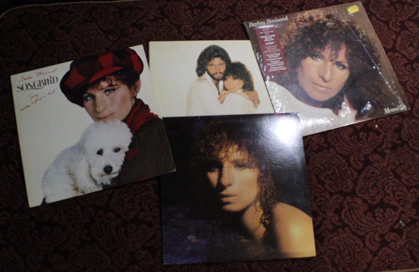 Vinyl records Barbra Streisand