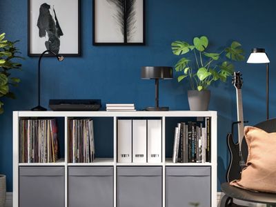 IKEA KALLAX 8 cube White Shelf Unit Storage Bookshelf Cube Organizer