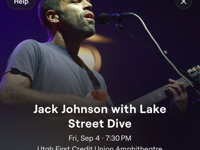 Jack Johnson with Lake Street Dive Tickets - Friday, Sept 4