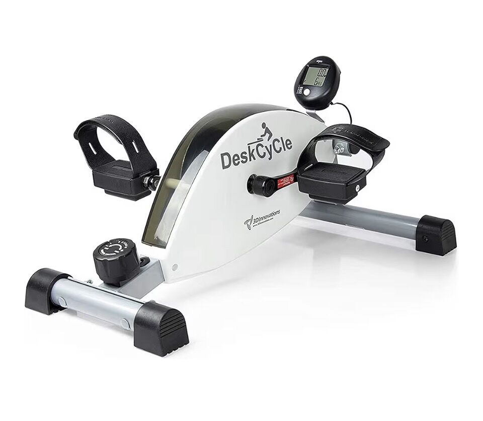 DeskCycle Under Desk Bike Pedal Exerciser - Stationary Bikes for Home & Office