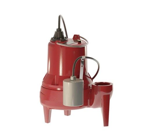 Liberty Pumps LE41A LE40 4/10 HP Auto Submersible Effluent Septic Sewage Pump