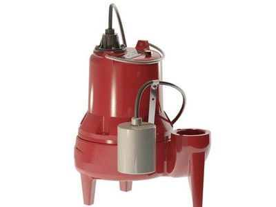Liberty Pumps LE41A LE40 4/10 HP Auto Submersible Effluent Septic Sewage Pump