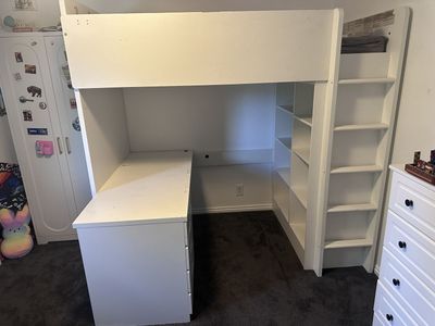 IKEA desk bed for kids (2)