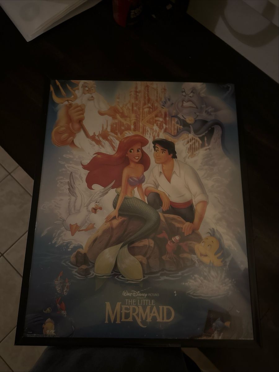 Banned little mermaid poster