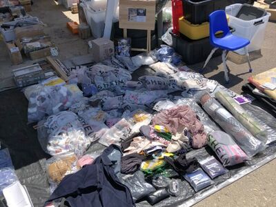 Huge Sale, Brand New, Yard Sale