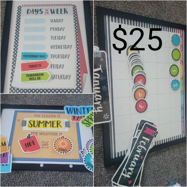 Homeschool, Educational Toys, Books, and Classroom Decor Bundle