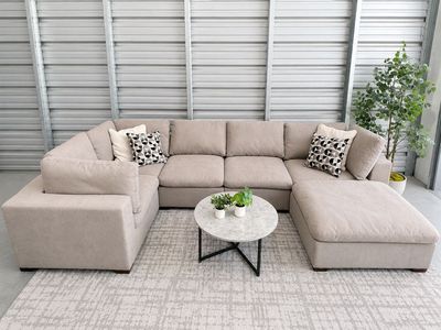 THOMASVILLE LOWELL 6-PIECE MODULAR SECTIONAL — FREE DELIVERY