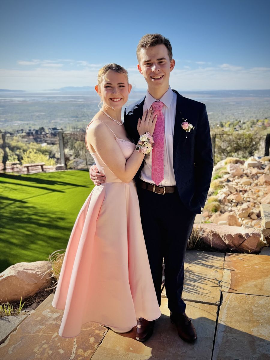 Pink prom dress size 3/4