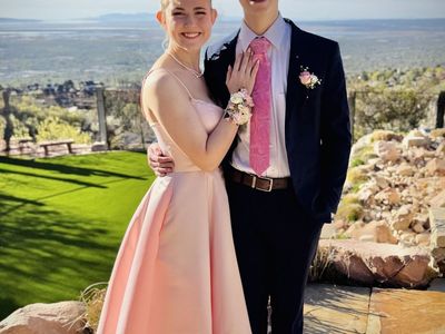 Pink prom dress size 3/4