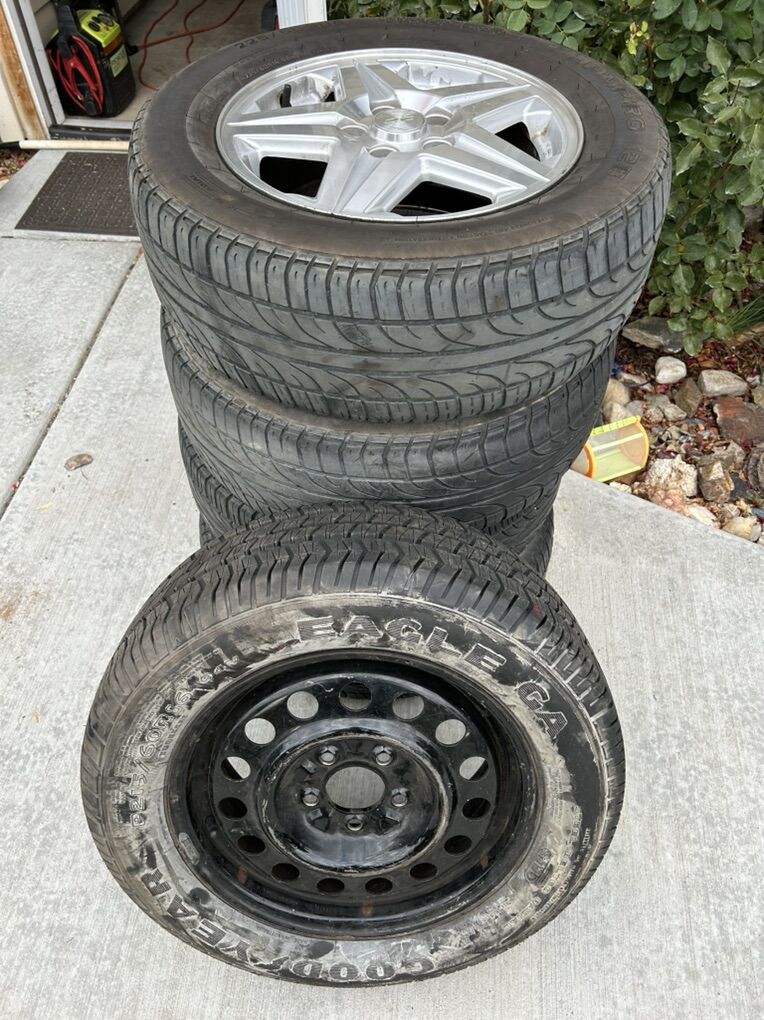 Set Of 4 Chevy 5x115 Lug Pattern Champiro 16 Tires