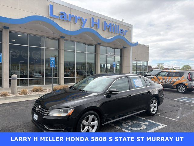2013 VOLKSWAGEN PASSAT SE PZEV