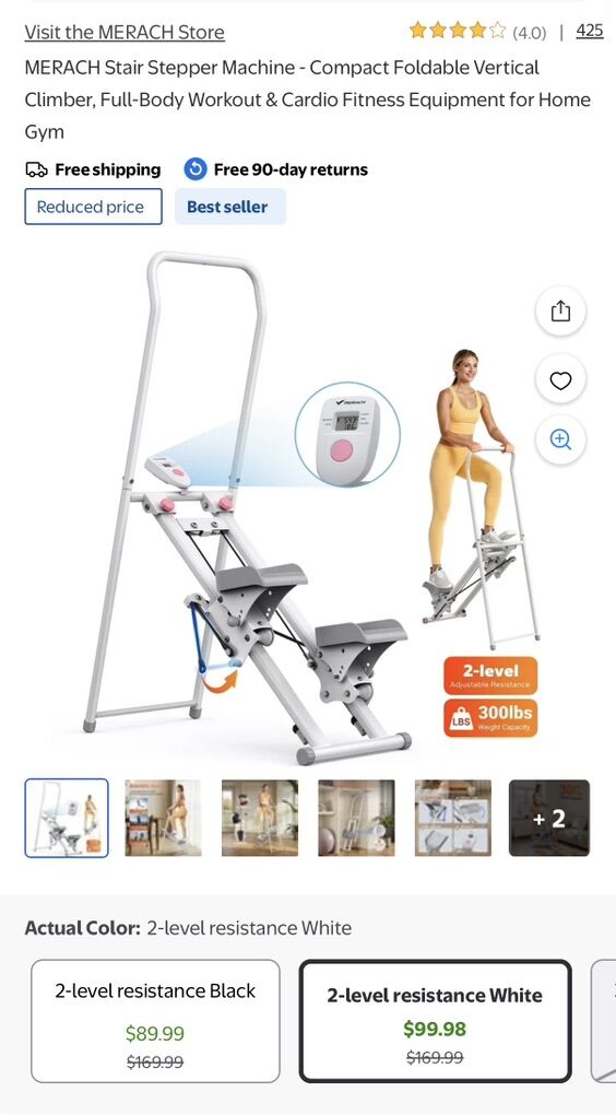 MERACH Stair Stepper Machine – Brand New