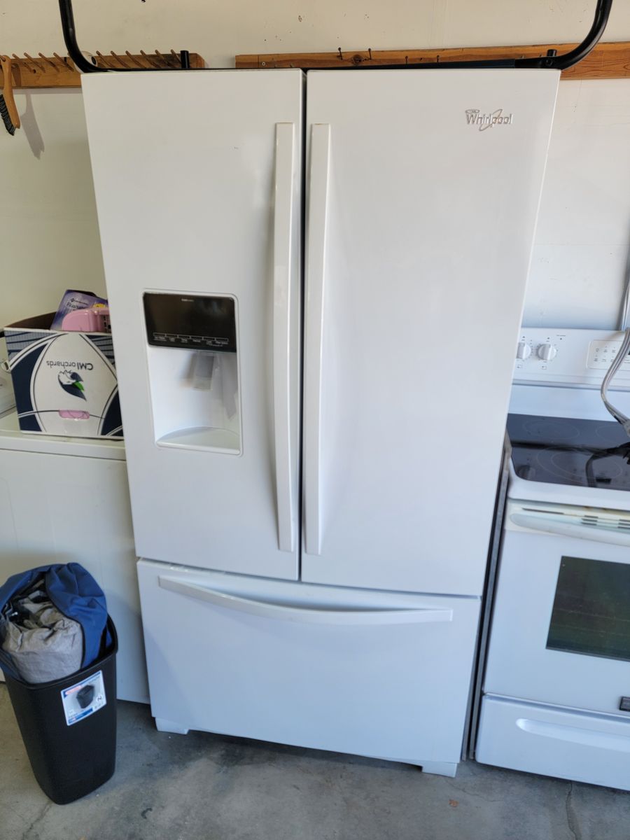 Used refrigerator and freezer