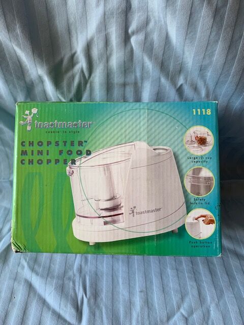 Toastmaster - Chopster mini food chopper - Never Used - Brand New