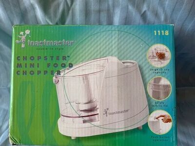 Toastmaster - Chopster mini food chopper - Never Used - Brand New