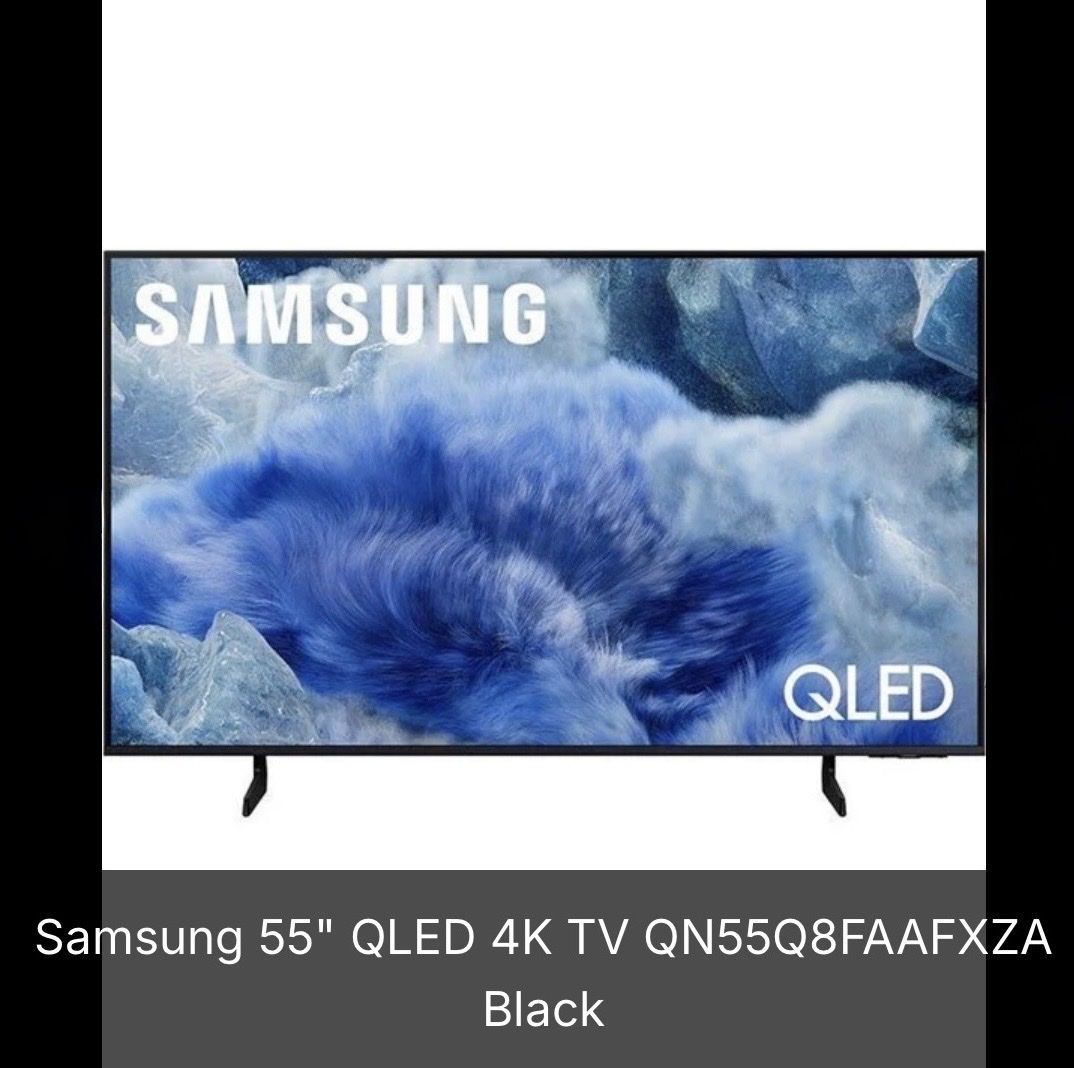 Samsung 55" QLED 4K TV QN55Q8FAAFXZA Black