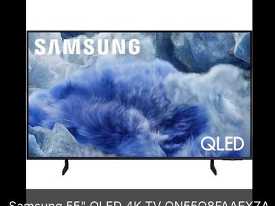 Samsung 55" QLED 4K TV QN55Q8FAAFXZA Black