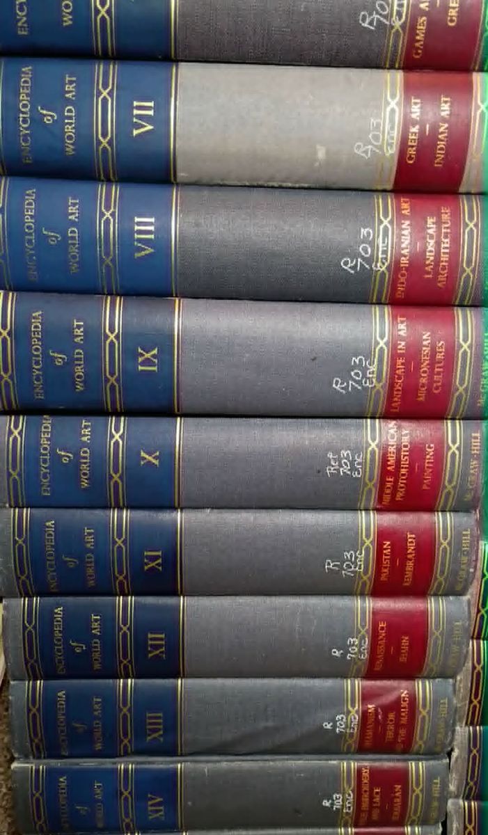 Encyclopedia of World Art set