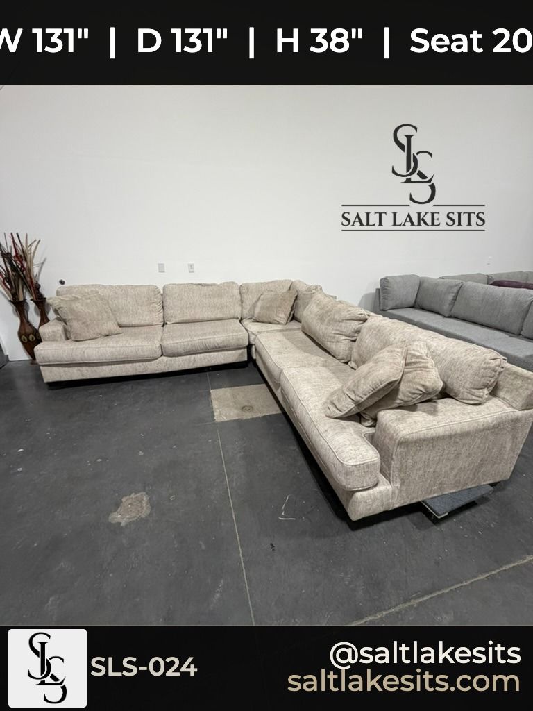 Ashley Rawcliffe Sectional Sofa Couch Delivery