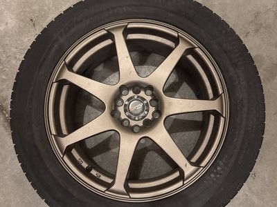 Single 225/55R17 Tire