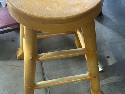 Antique/Vintage Wooden Stools 30”x 18”
