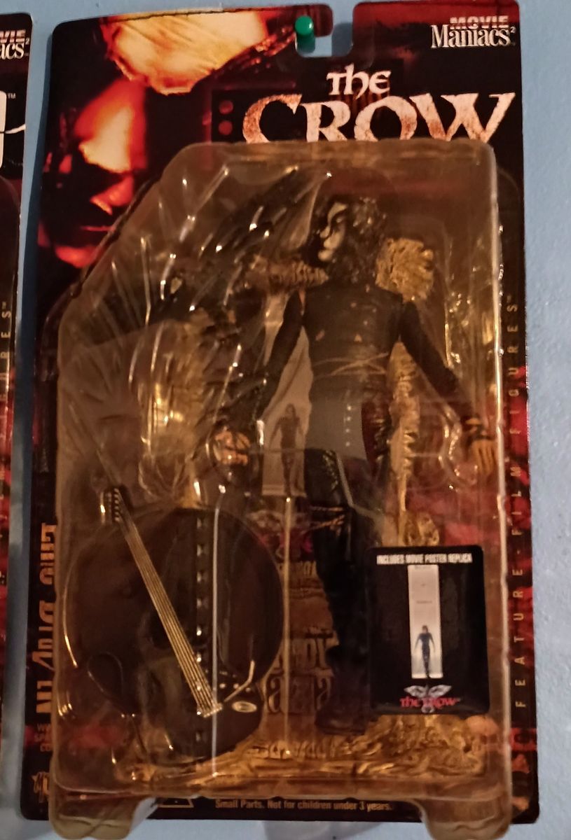 The Crow Eric Draven Movie Maniacs 3 McFarlane Toys 7" Figure