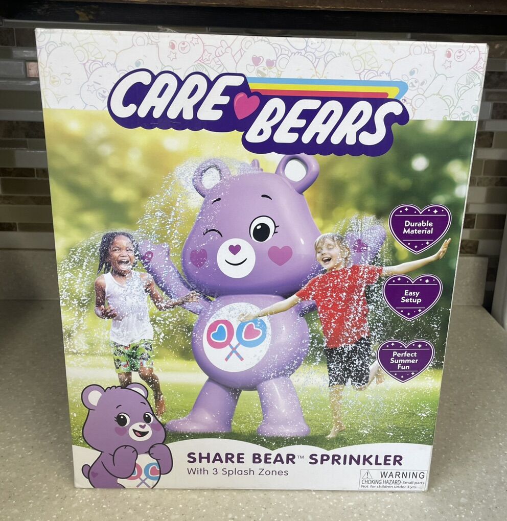 Care Bear Share Bear Sprinkler