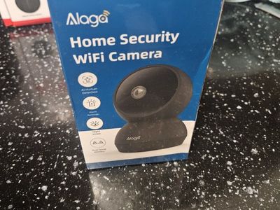 Alaga Home Security WiFi Camera 2K HD, AI Human Detection, Pan-Tilt Control, Two-Way Audio