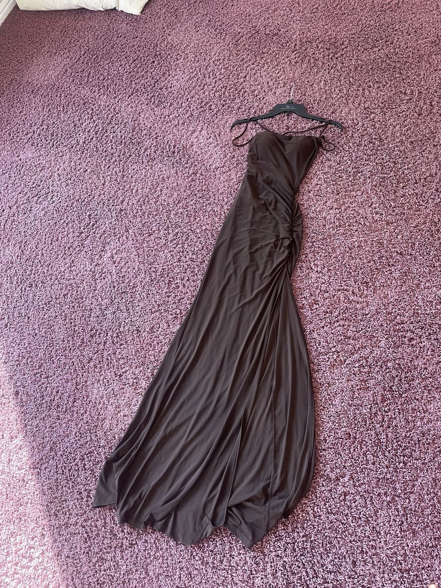 Dark Brown Formal Dress