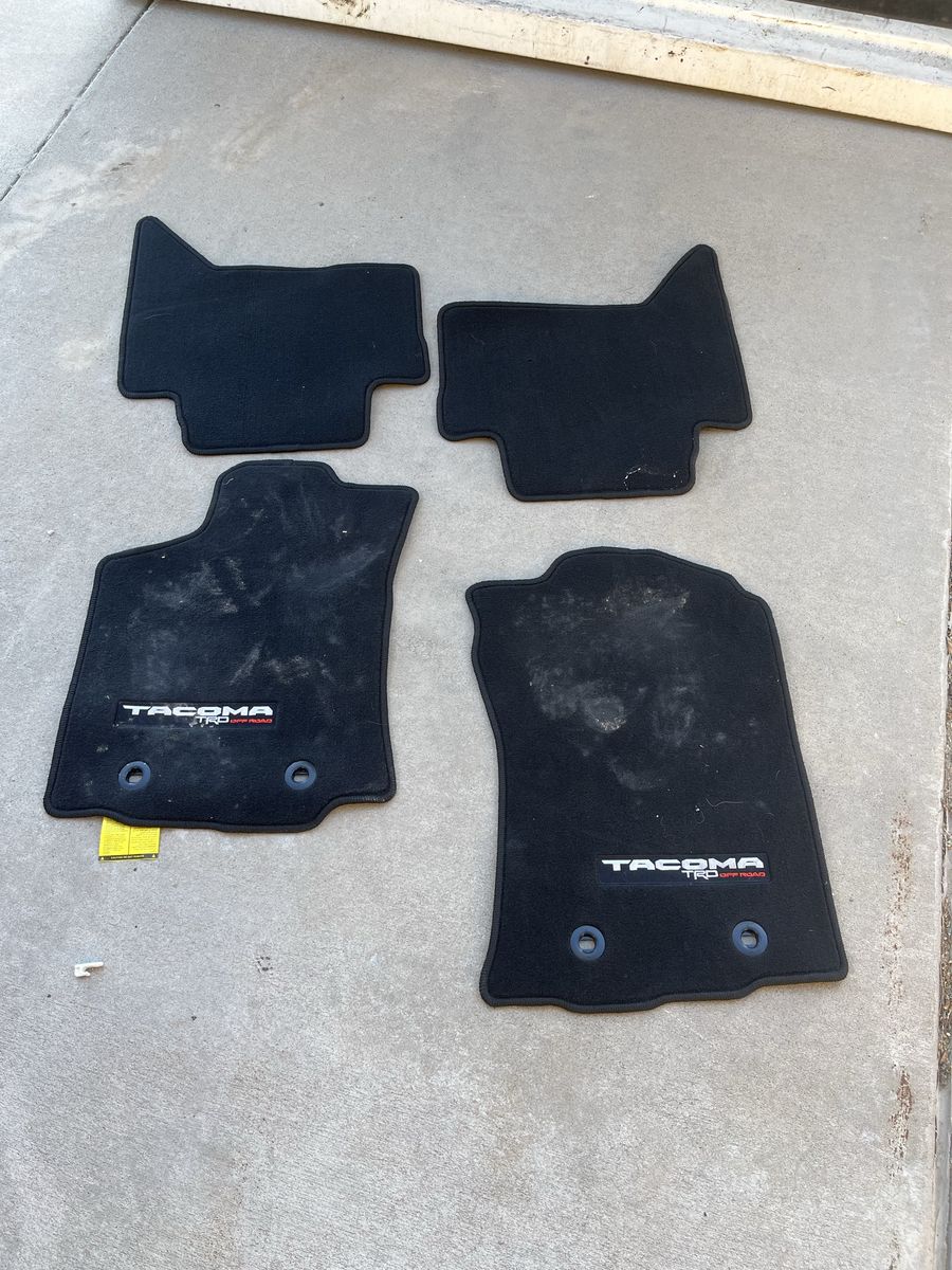 Toyota TRD off-road carpet mats