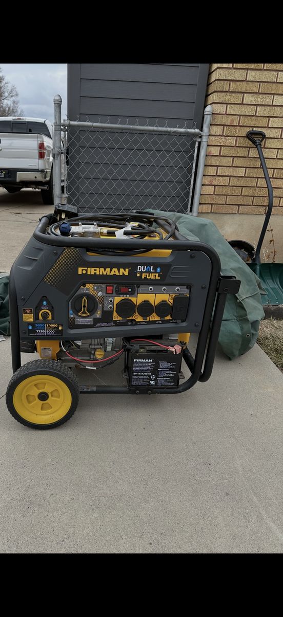 Firman 10,000 generator 