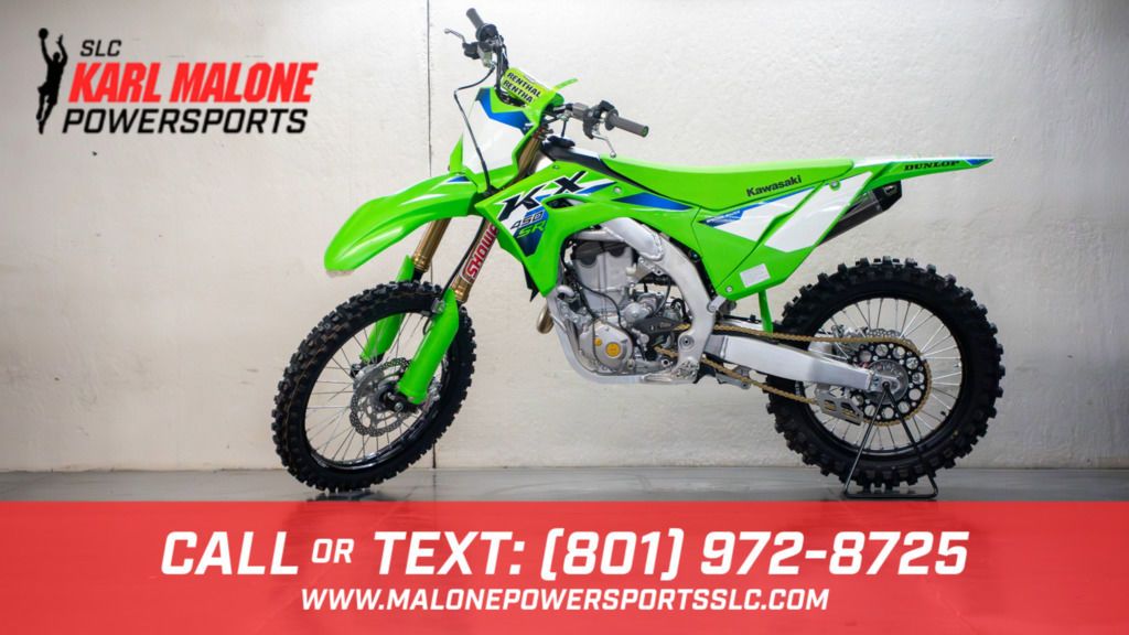 2026 Kawasaki KX 450SR Lime Green - W02342