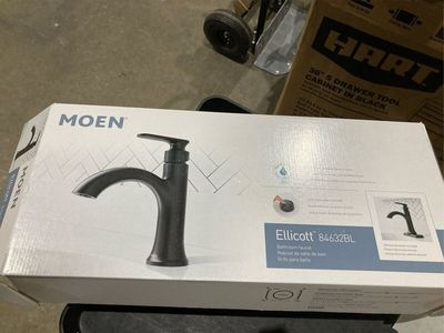 Moen Ellicott Single-Handle Faucet Matte Black