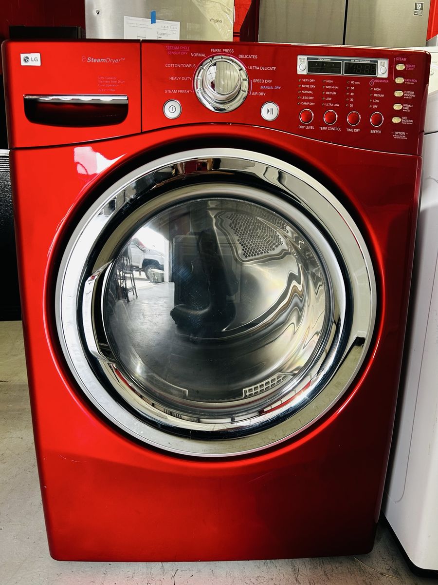 Lg Steam Electric Front Load Dryer