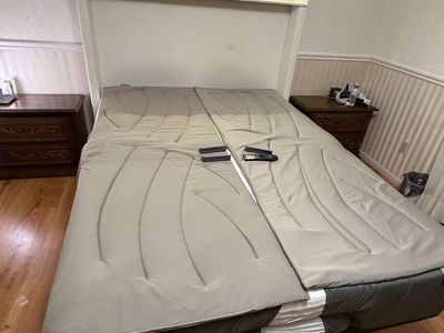 Sleep Number Mattress, Temp Layers & Adjustable Bedframe + Headboard