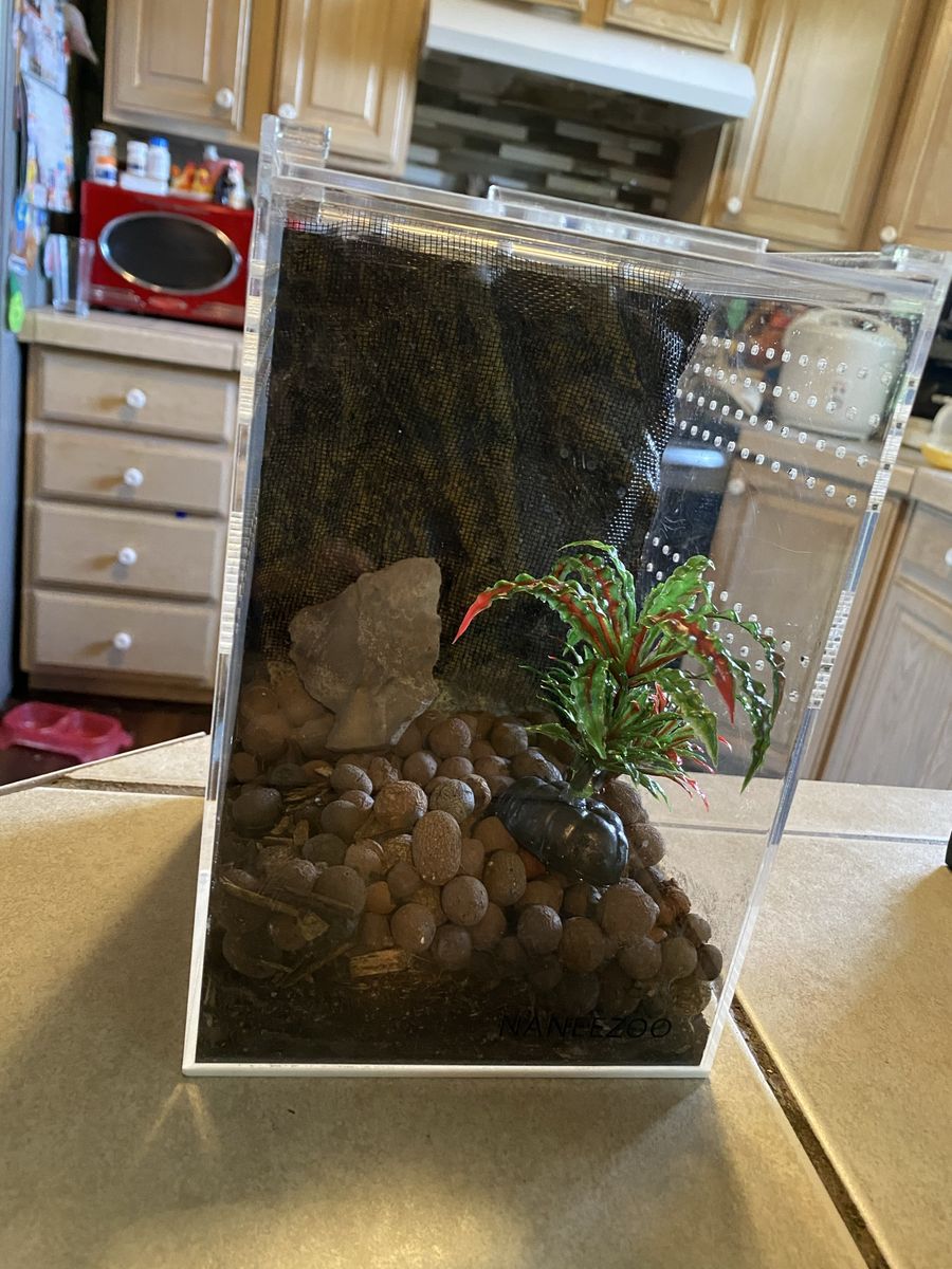 Magnetic acrylic cage