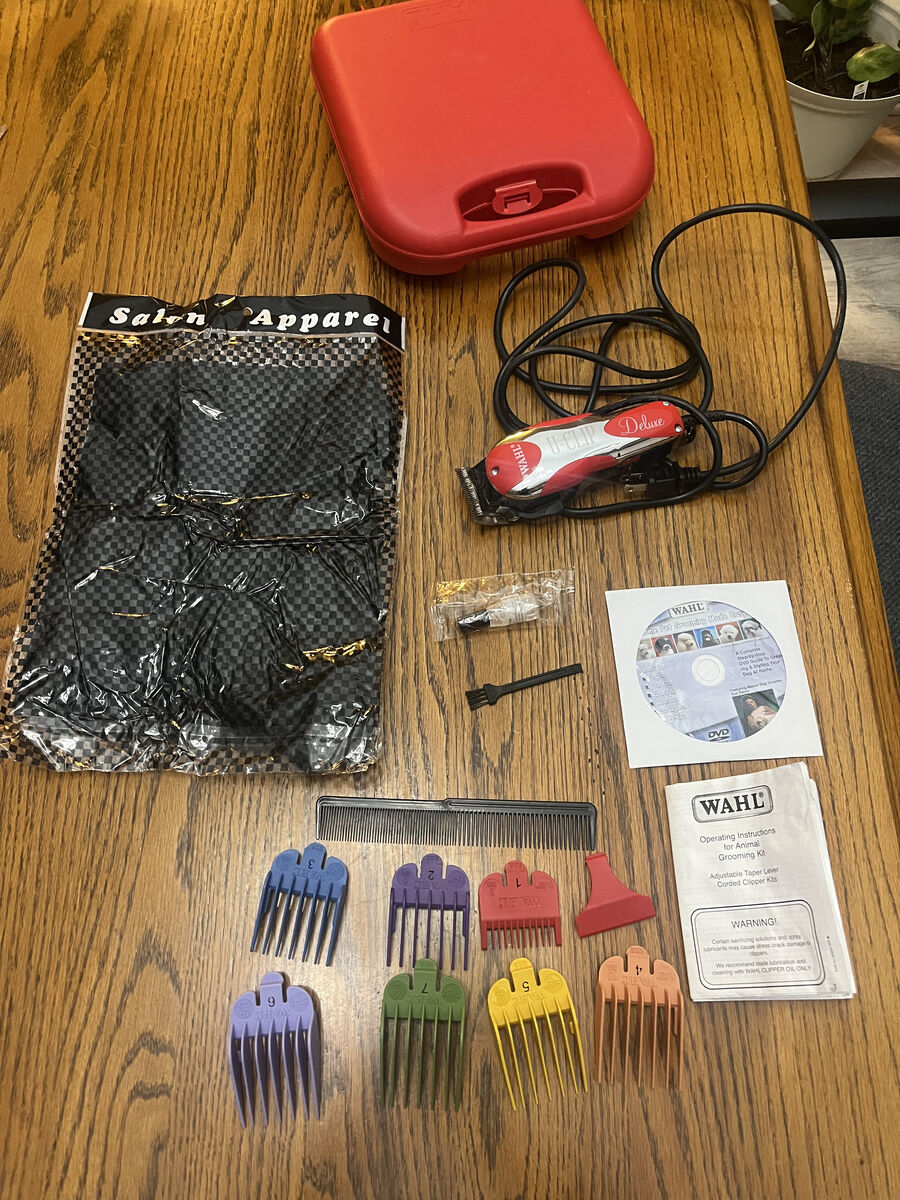 Wahl U-clip deluxe animal grooming kit - clippers