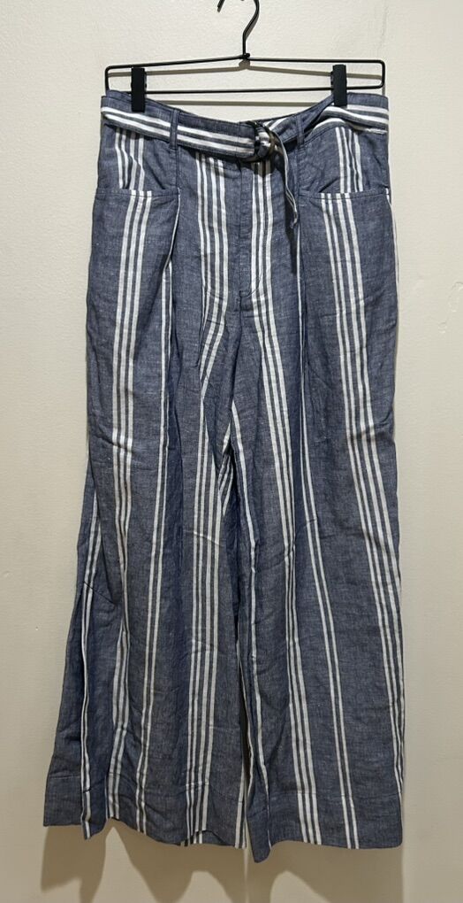 by Anthropologie Beachy Waves Linen Pants Size 4