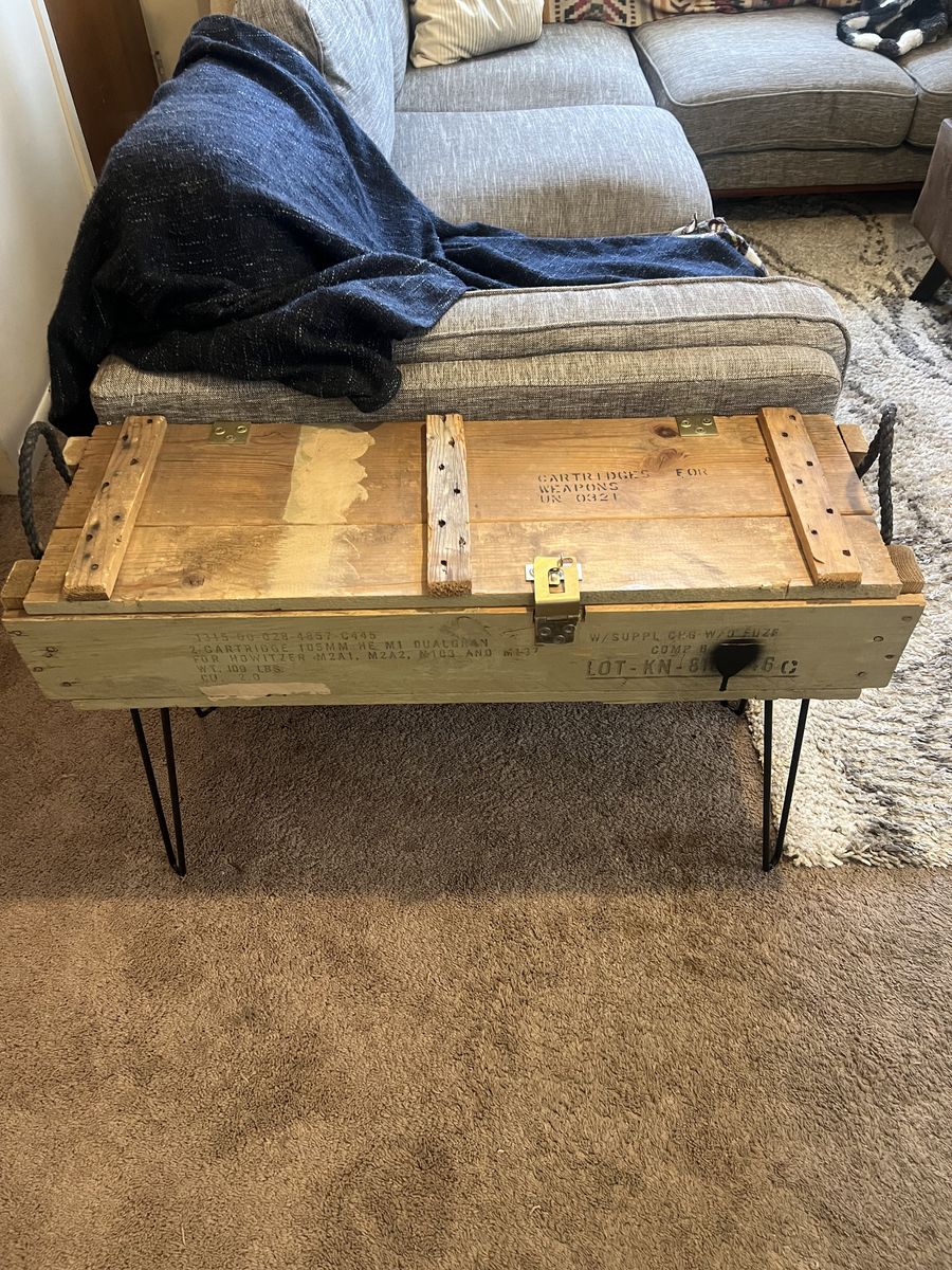 2 Ammo box nightstands