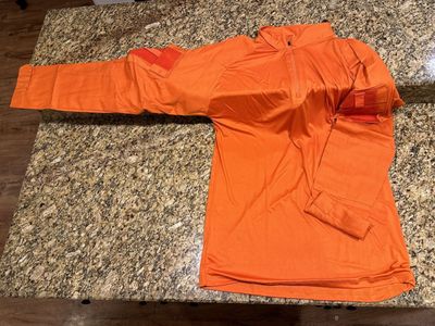 Tactical Gear Lightweight Combat Shirt / Jacket Size 3XL - Orange - Brand New