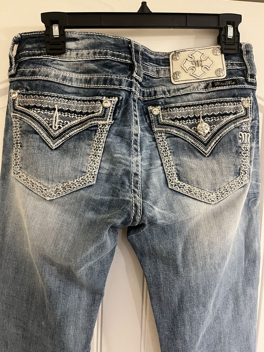 Miss Me skinny jeans 28 L
