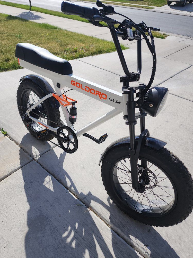 E bike, goldoro Tank 600 .New