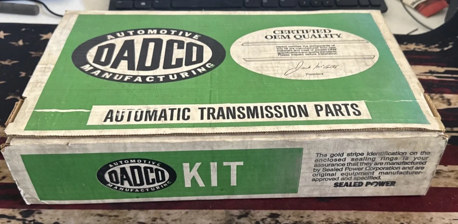 Ford C4 C-4 DADCO Cruiseomatic Transmission Overhaul Rebuild Kit 1970-81